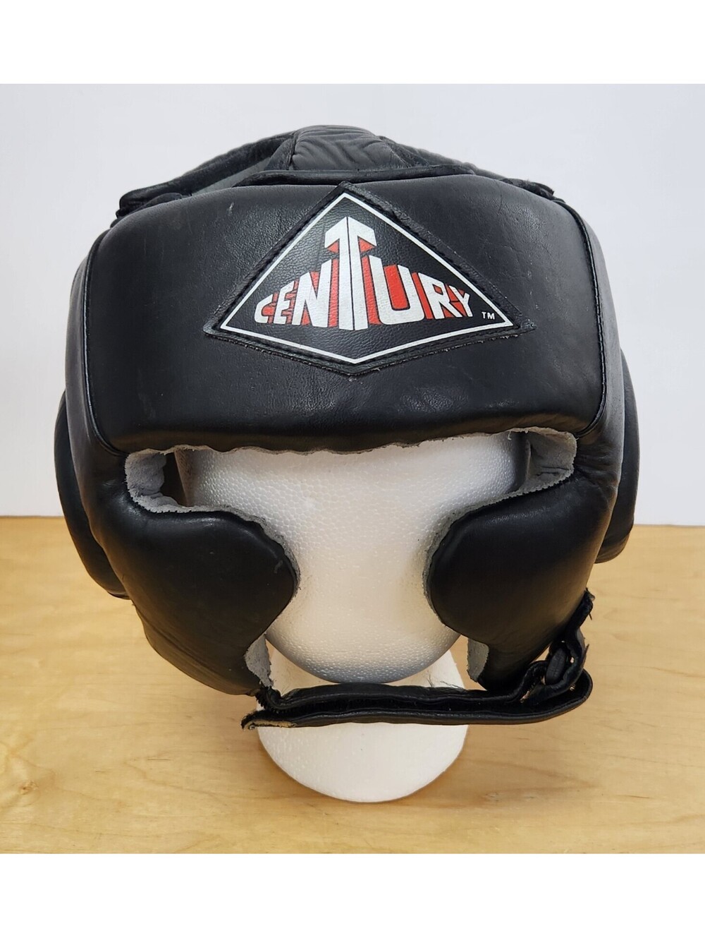 Vintage Century Sparring Headgear Size Small Boxing Martial Arts Karate Black